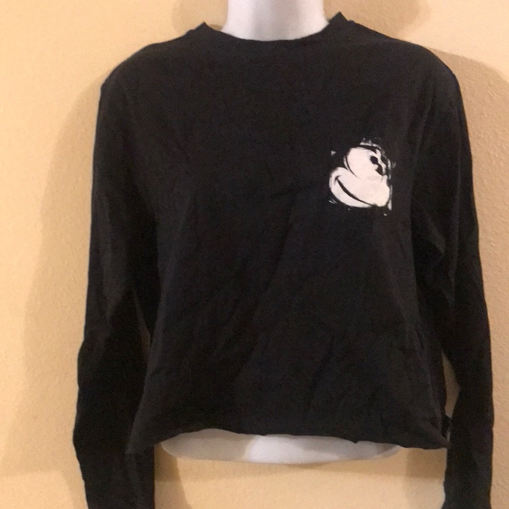 Disney Mickey Mouse cut crop top